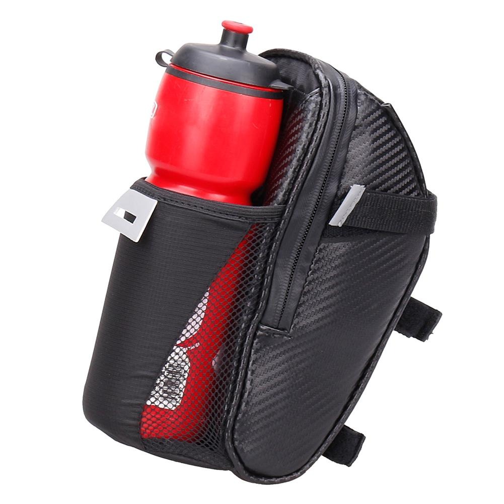 กระเป๋าใต้อานจักรยานแบบกันน้ำได้ THAIBIKE ลายคาร์บอน (สินค้าไม่รวมขวด)