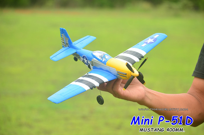 Mini P-51D Mustang 6G 400MM.