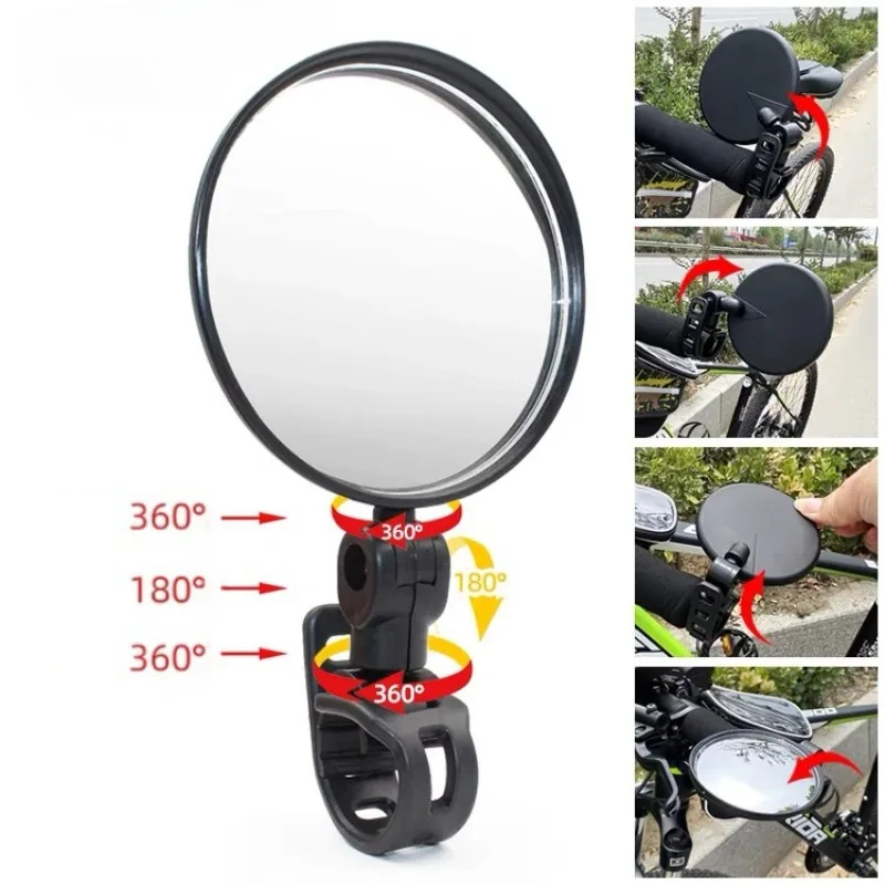 กระจกติดจักรยาน THAIBIKE ปลดได้เร็ว ติดได้ทั้งซ้ายและขวา