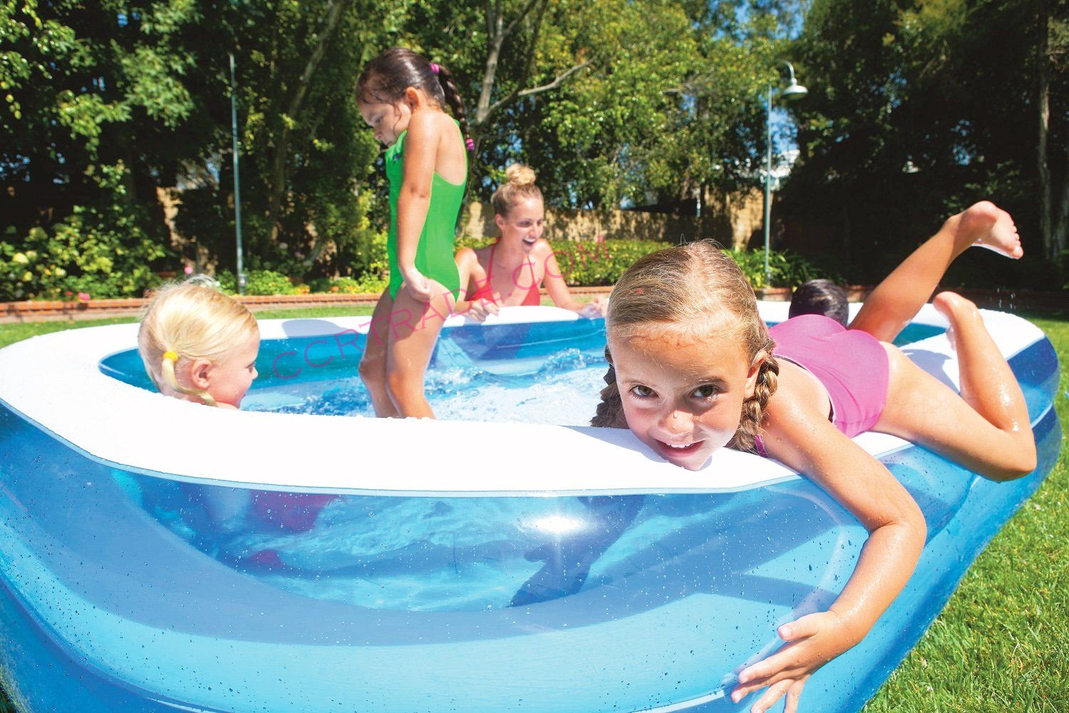 สระน้ำเป่าลมจัมโบ้ 3 เมตร 2 ชั้น (3.05 x1.85 ม.)