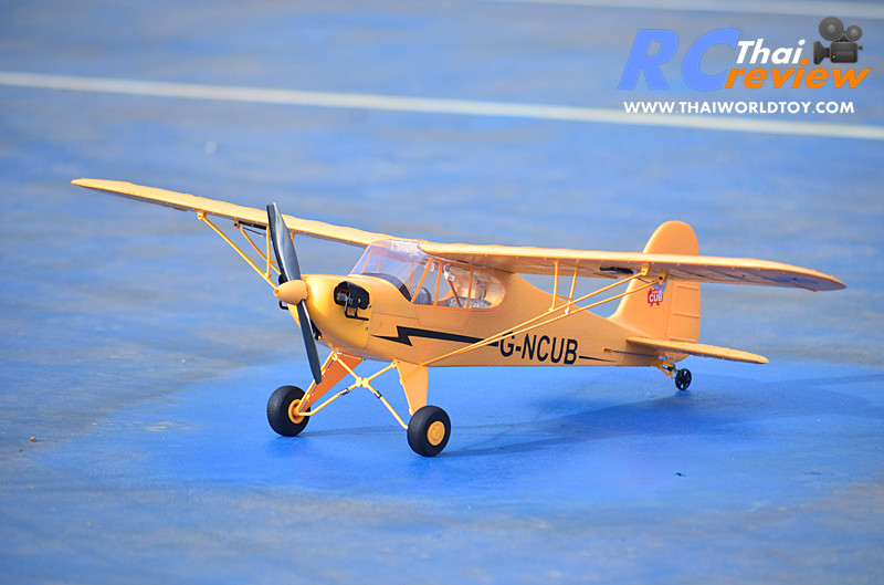 Piper J3 SuperCub 650mm.4Ch 3d6g Brushless Motor