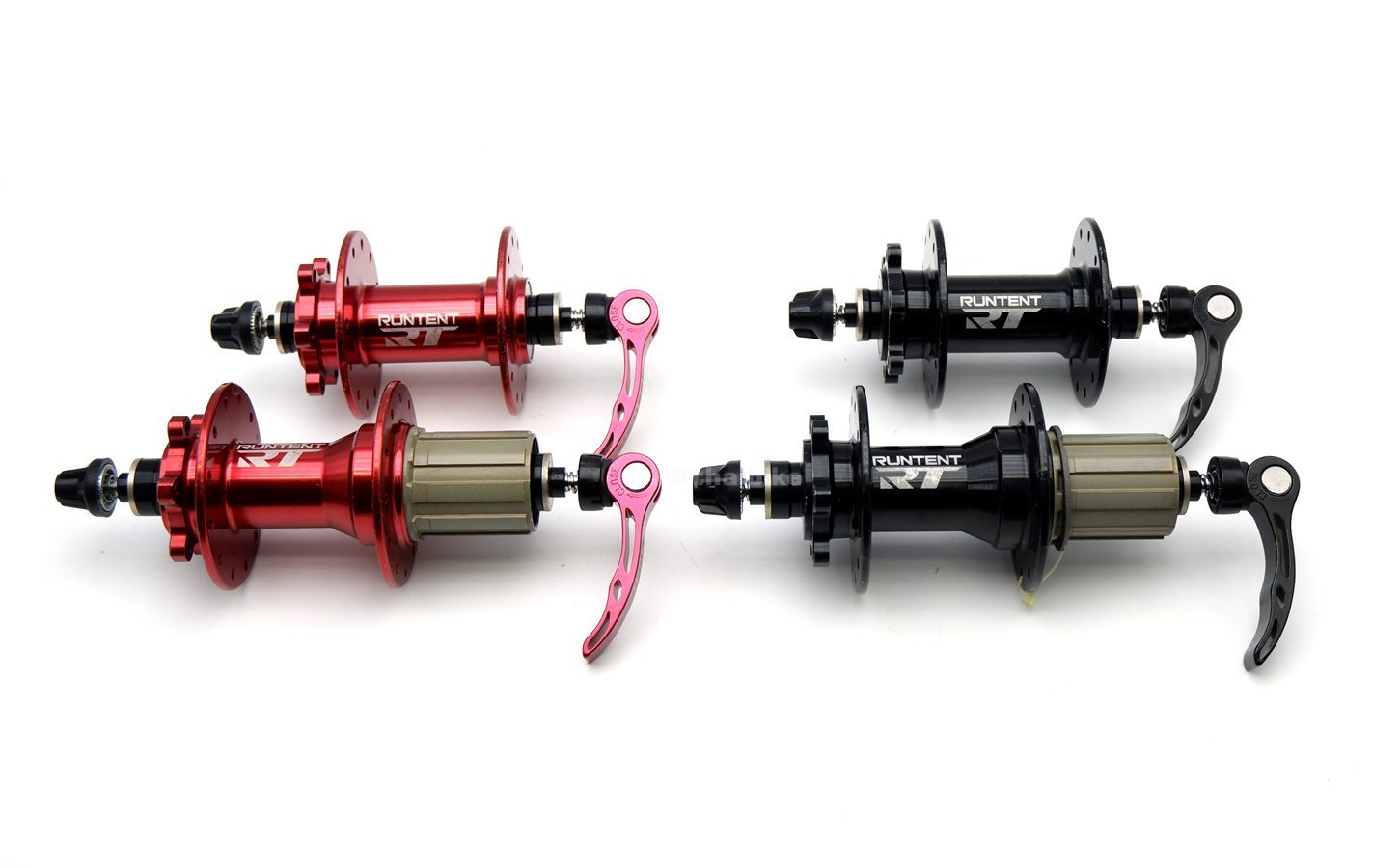 ดุมจักรยานแบบดิสเบรค RUNTENT ขนาด 24/24 รู ดุมดิส ดุมภูเขา แถมฟรีแกนปลด