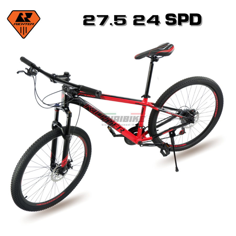 เปิดตัวใหม่ส่งฟรี !! จักรยานเสือภูเขาล้อ 27.5 อลูมิเนียม RICHTER MX100 ราคาถูก