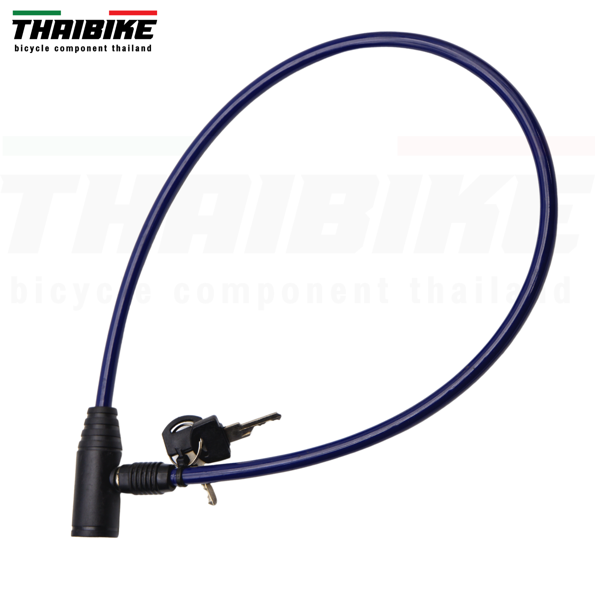 สายล็อคจักรยาน สายล็อคหมวกกันน็อค แบบกุญแจ