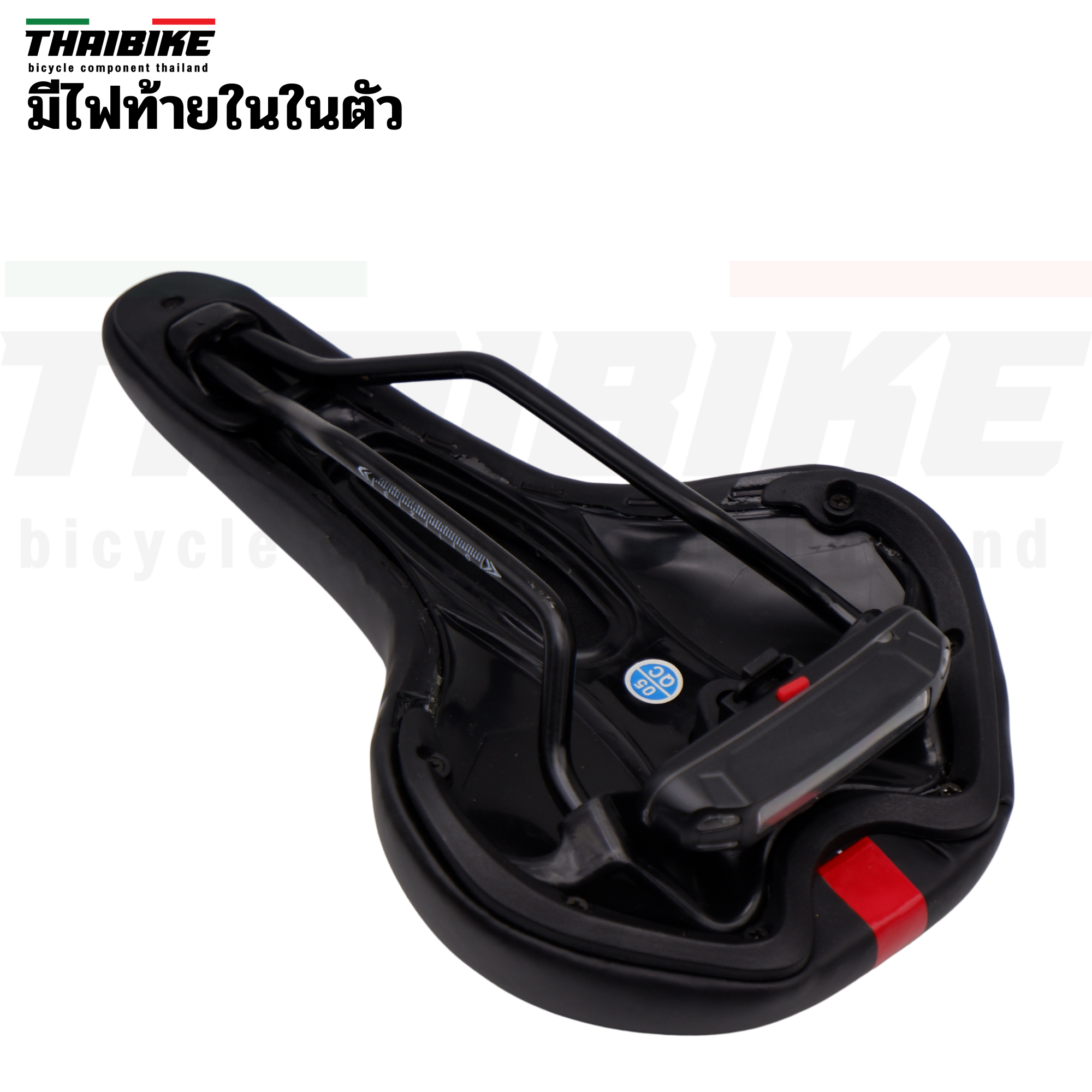 อานเจลจักรยาน THAIBIKE SAVADIA มาพร้อมมีไฟชาร์จ USB เบาะจักรยานมีไฟ