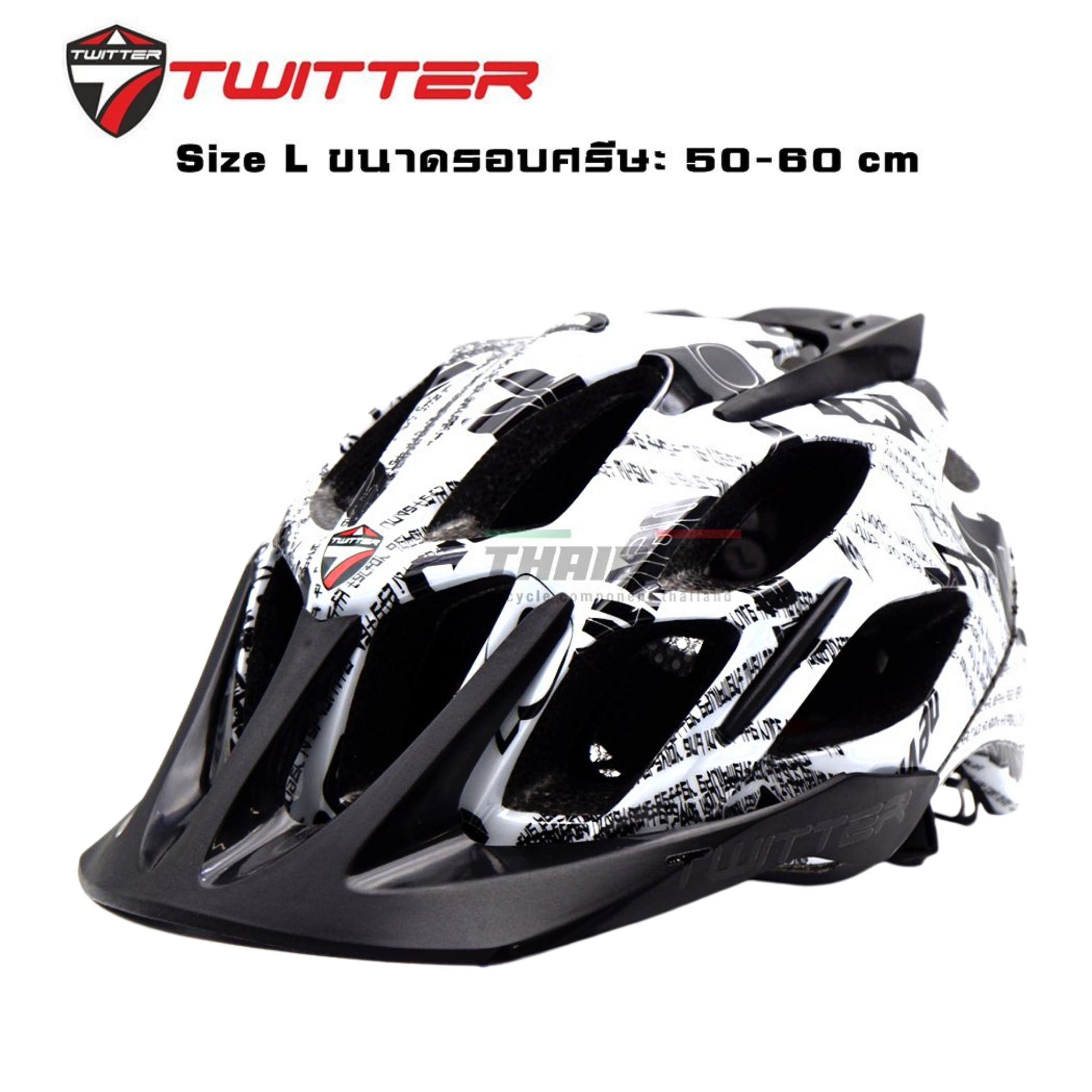 หมวกกันน็อคจักรยานเสือภูเขา TWIT.TER รุ่น MTB S379