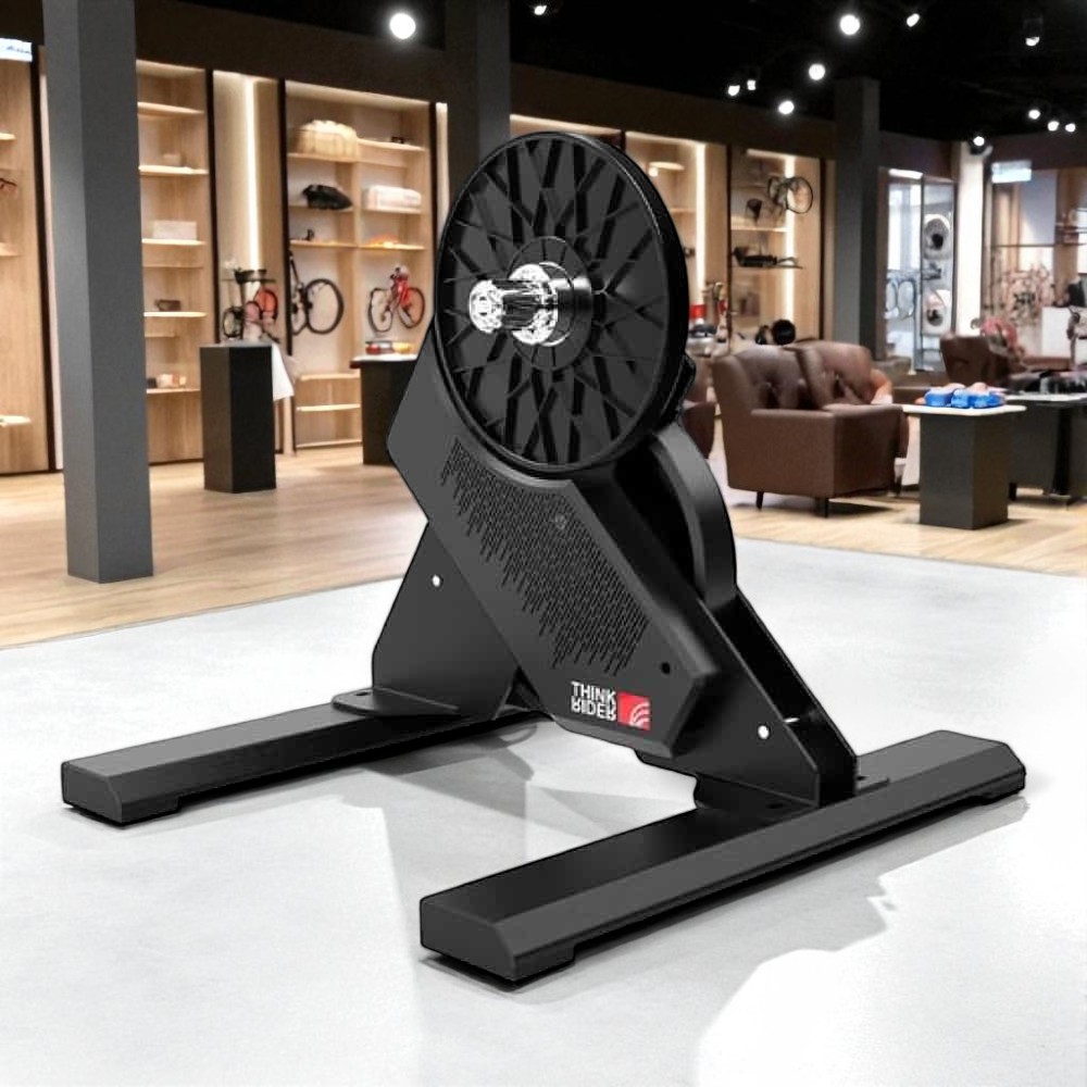 ThinkRider A2 สมาร์ทเทรนเนอร์ Direct Drive สำหรับปั่นในบ้าน รองรับ Road/MTB, Zwift พร้อม ERG