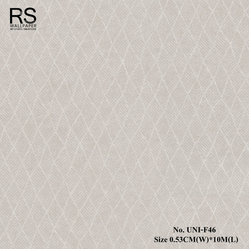 วอลเปเปอร์ติดผนัง สไตล์โมเดิร์น สีน้ำตาล No.UNI-F46