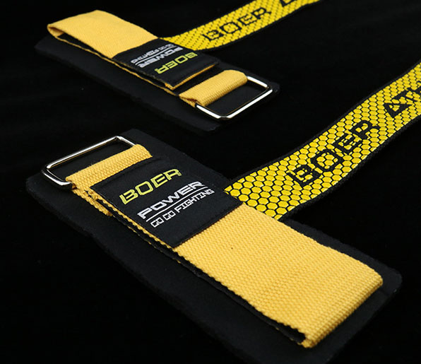 Straps Boer แสตรปส์ ผ้าพันข้อมือยกน้ำหนัก