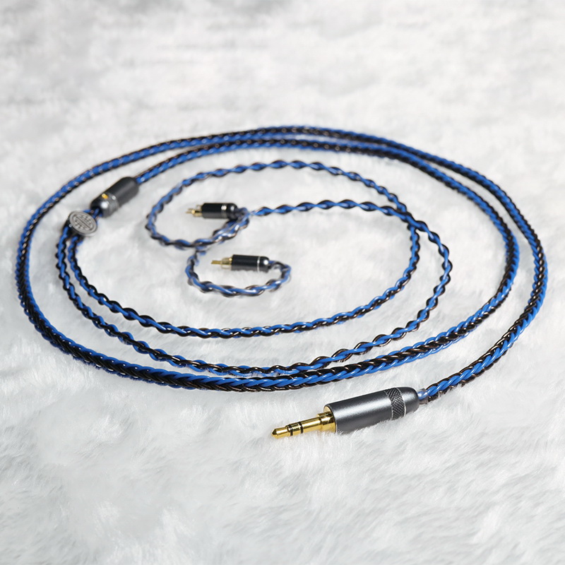 Hakugei Aledo สายอัพเกรดหูฟัง Litz 5N OCC หุ้มฉนวนถัก 8 ประกันศูนย์ไทย [Drizzy Exclusive]