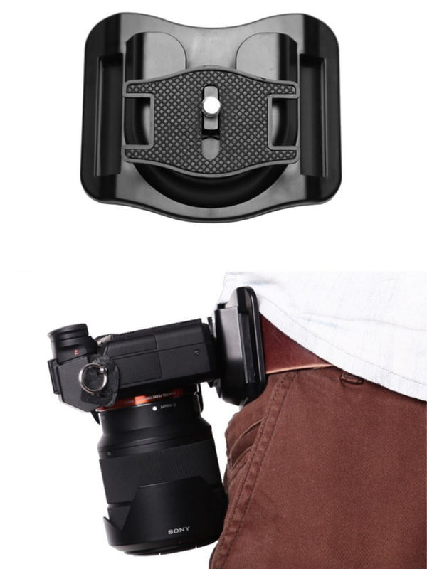 Quick Release Camera Waist Belt Buckle สำหรับแขวนห้อยกล้องกับเข็มขัด