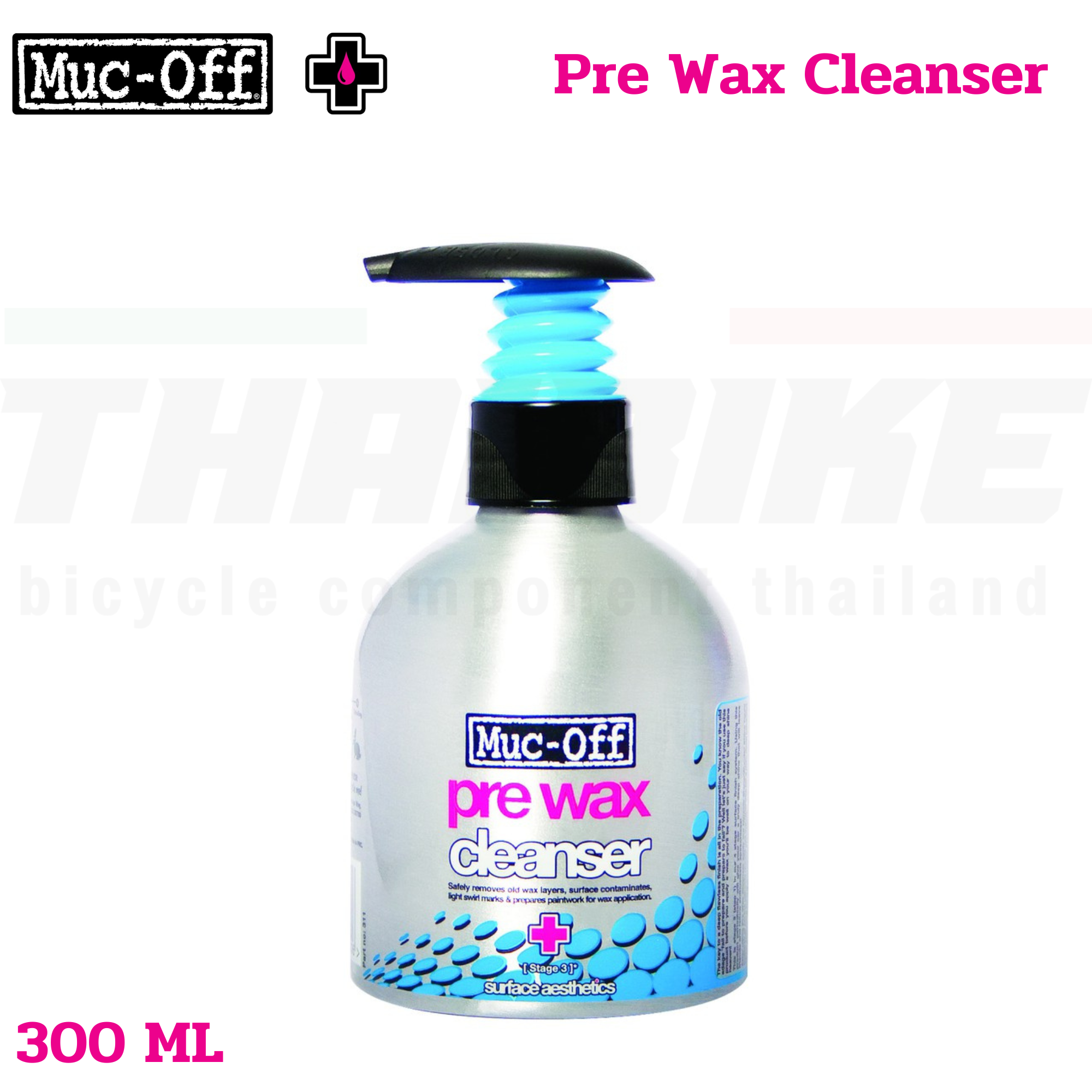 Muc-Off Uber Wax Kit 700 ขี้ผึ้งเคลือบสีรถ น้ำยาล้างคราบแวกซ์เก่า Muc-Off Pre Wax Cleanser