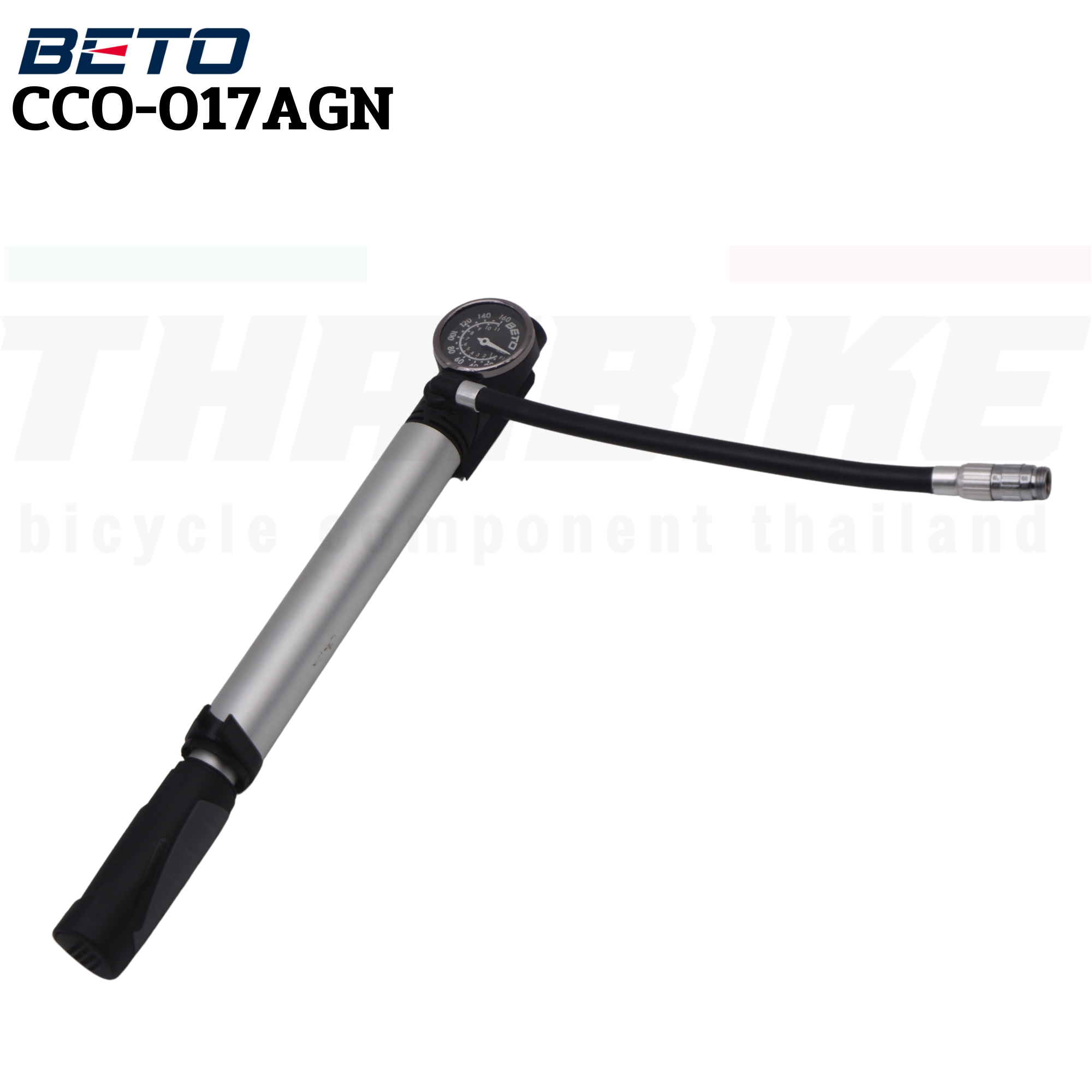สูบจักรยานแบบพกพา สูบโช๊ค รองรับ AV/FV BETO CCO-017AGN