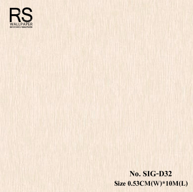 วอลเปเปอร์ โทนครีมปนสีขาวเทกเจอร์ลายเส้น No.SIG-D32