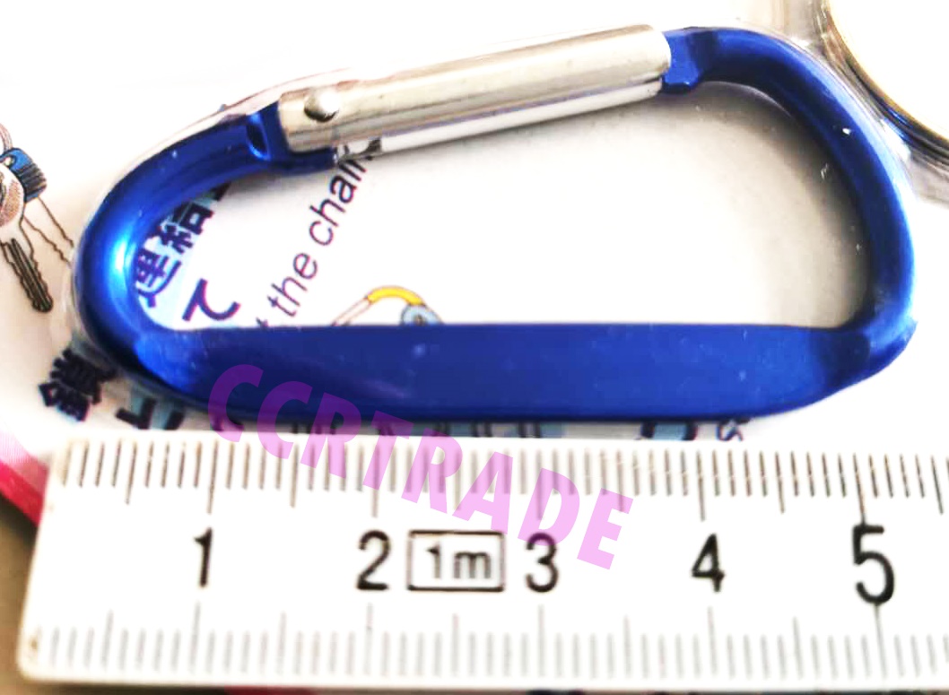 พวงกุญแจตัวดีสีสด 6 ซม. 3 ชิ้นแผง 20 ซม.