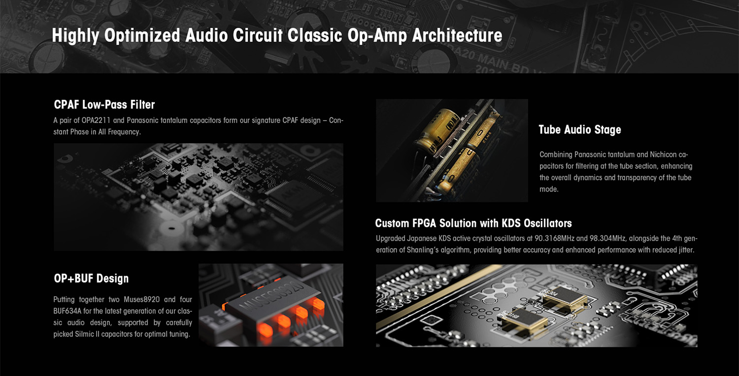 Shanling M7T DAP Android เสียงระดับเทพ ใช้หลอด JAN6418 คู่ ปรับโหมดเสียงได้ ประกันศูนย์ไทย