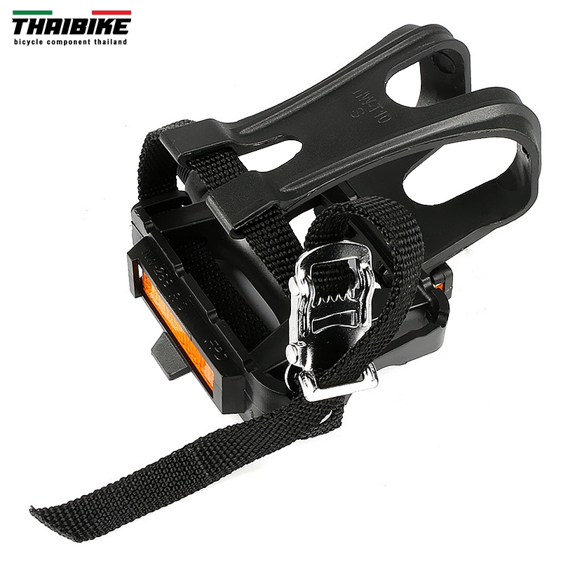 บันไดจักรยานพร้อมตะกร้อ THAIBIKE M001 บันไดเสือหมอบ เสือภูเขา แกนใหญ่