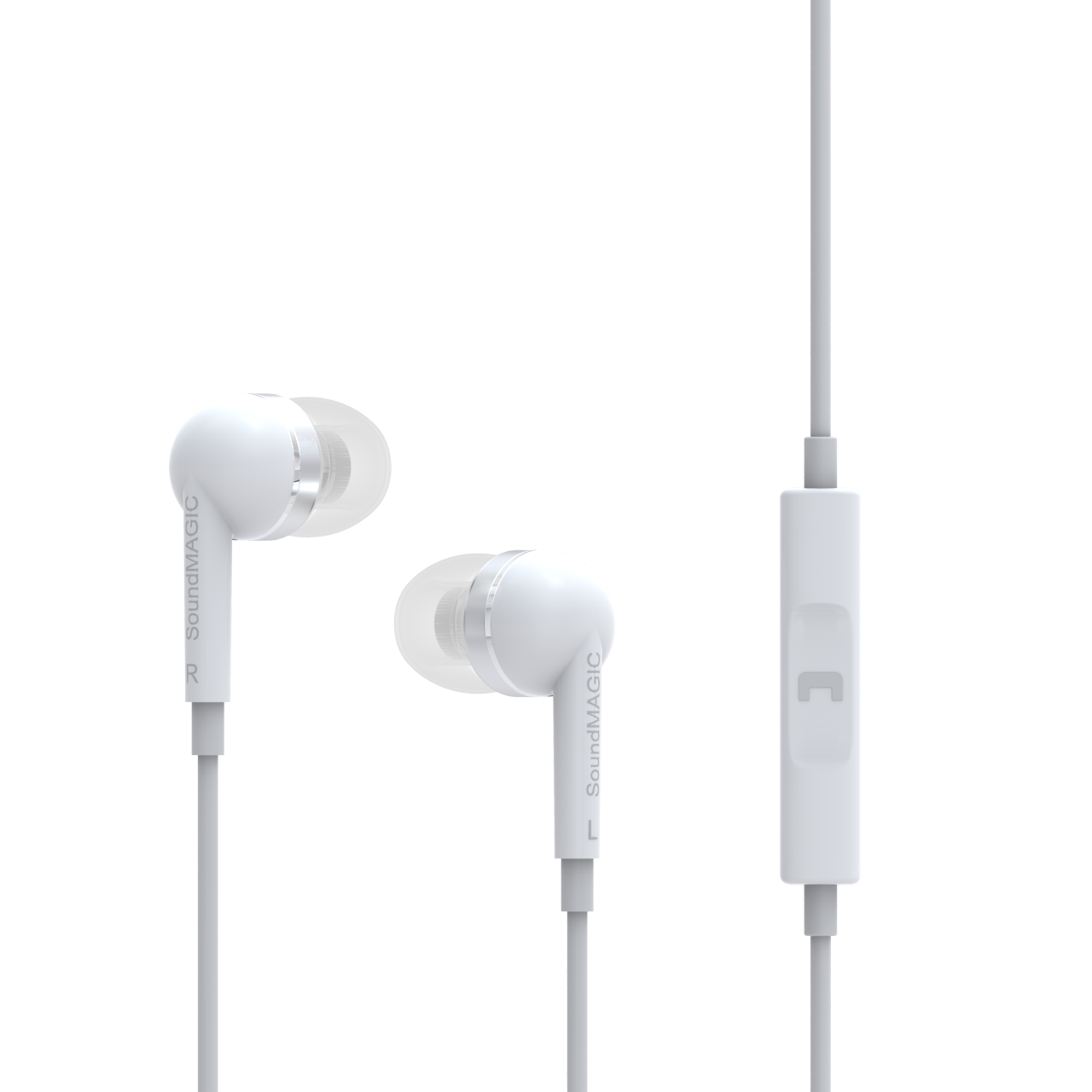 ขาย Soundmagic ES19S หูฟังอินเอียร์มีไมค์ในตัวรองรับ smartphones (สีขาว)