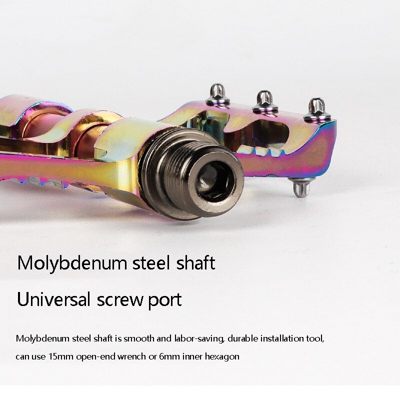 บันไดจักรยานแบบอลูมิเนียม BLOOKE M650 สีรุ้ง เสือหมอบ เสือภูเขา