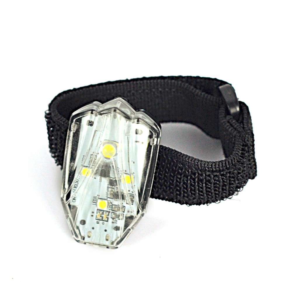 ไฟท้ายจักรยาน ไฟติดหมวกกันน็อค HJ-031 ชาร์จ USB