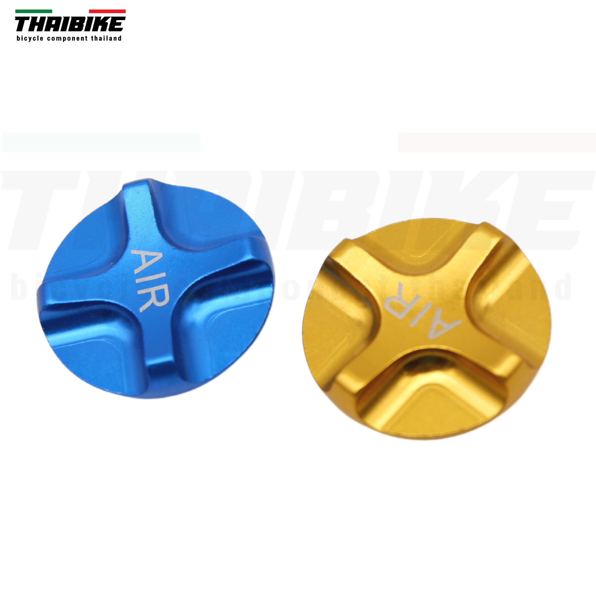 ฝาปิดวาล์วสูบลมโช๊คจักรยานแบบ CNC THAIBIKE ฝาปิดโช๊ค