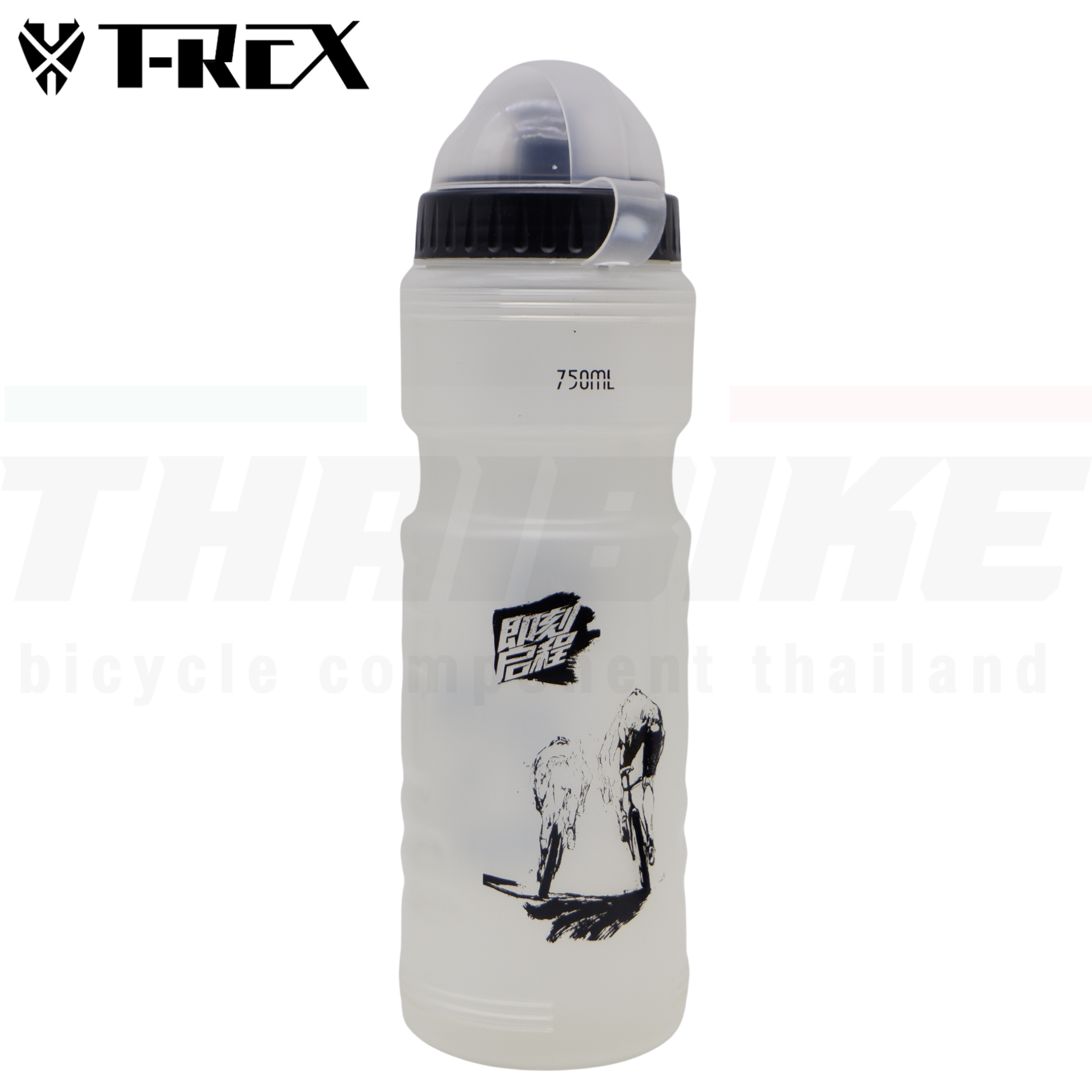 ขวดน้ำสำหรับปั่นจักรยานพร้อมขาใส่ขวดน้ำ THAIBIKE ขนาด 750ml