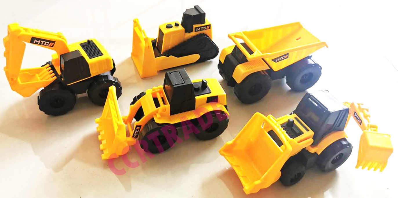 รถก่อสร้างโมเดลจัมโบ้ถาด 35 ซม.(1x10)