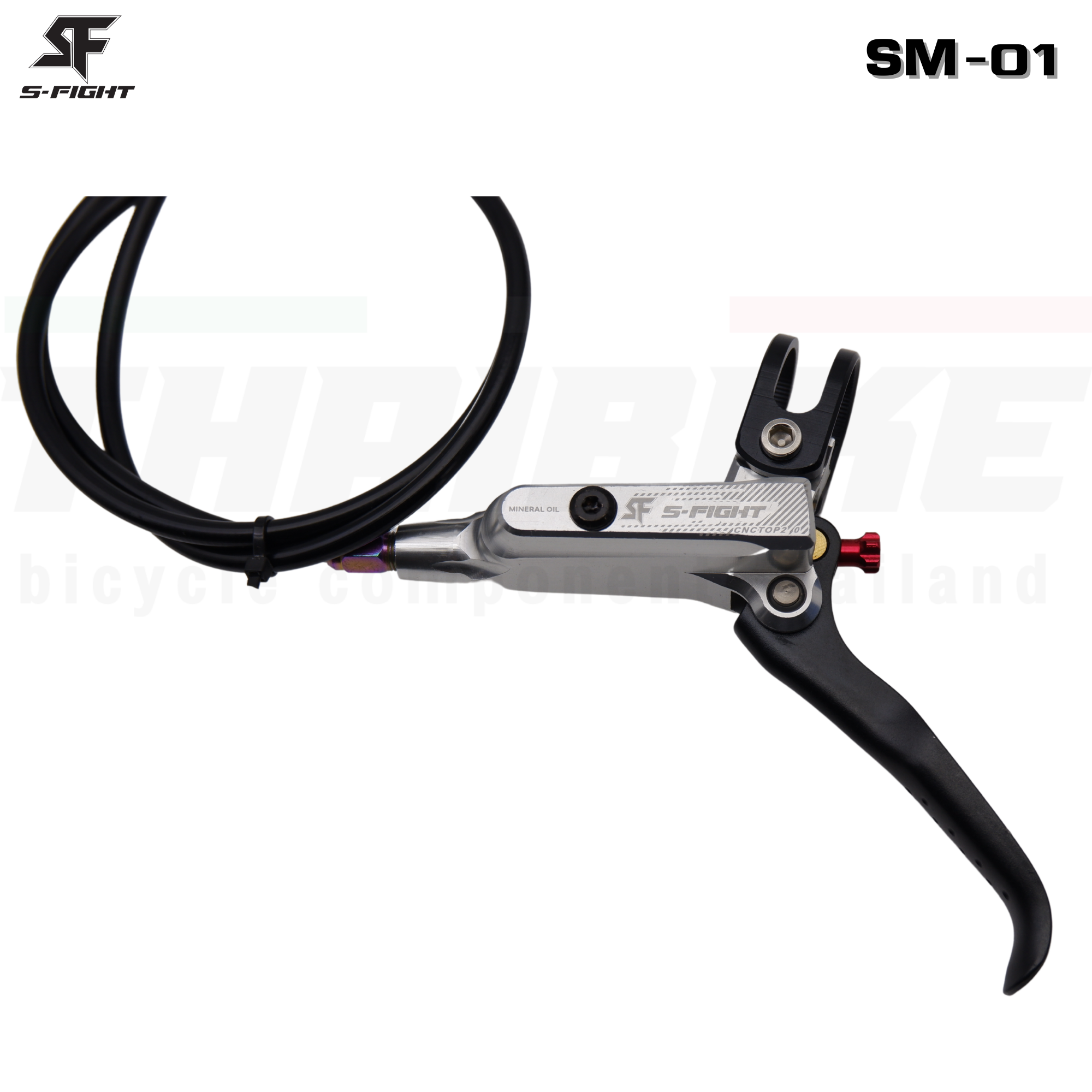 ชุดดิสเบรคจักรยานเสือภูเขา Full Hydraulic S-FIGHT SM-01