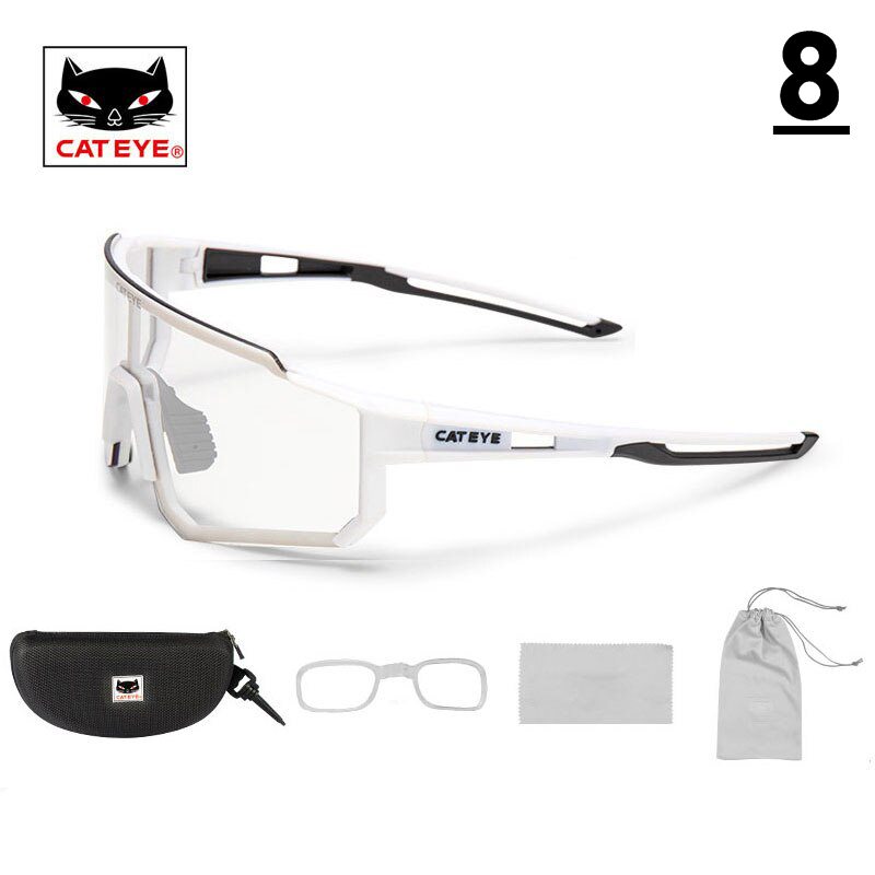 งานแท้ แว่นตาปั่นจักรยาน CATEYE Polarized Sports Sunglasses UV400 Model 2: Polarized UV400