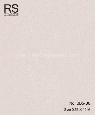วอลเปเปอร์ สีพื้นชมพูอ่อนเม็ดทราย BB5-B6