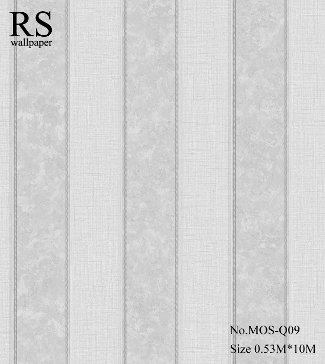 วอลเปเปอร์ลายทางแนวคลาสสิค วินเทจ MOS-Q09