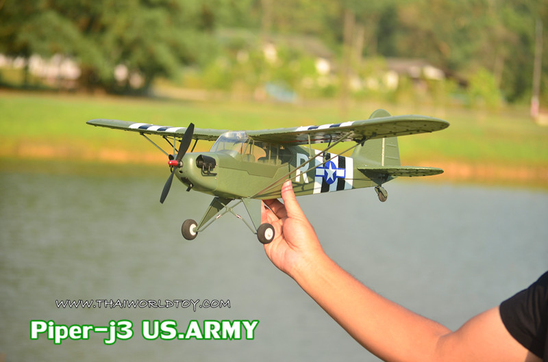 Piper J-3 ARMY 680MM. 6Gyro