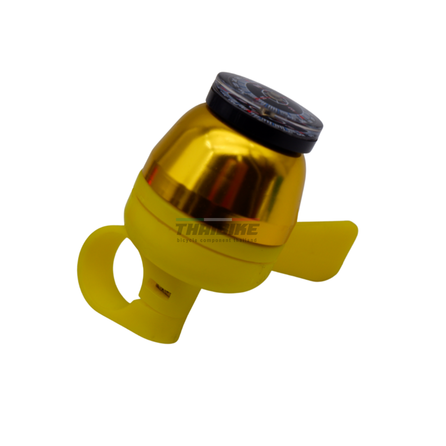 กระดิ่งจักรยานเสียงดังกังวาน พร้อมเข็มทิศนำทางในตัว ติดตั้งง่าย ปลอดภัยทุกการเดินทาง