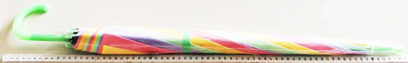 ร่มญี่ปุ่น 8 ก้าน เรนโบว์ 30 นิ้ว คละสี(1x3)