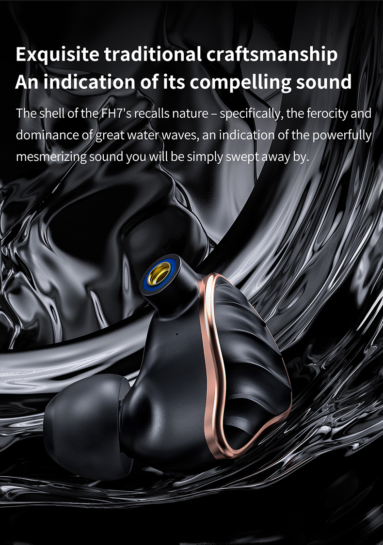 ขาย FiiO FH7 หูฟังระดับ Flagship 5ไดรเวอร์ ไฮบริด (1dynamic + 4Balanced Amature)