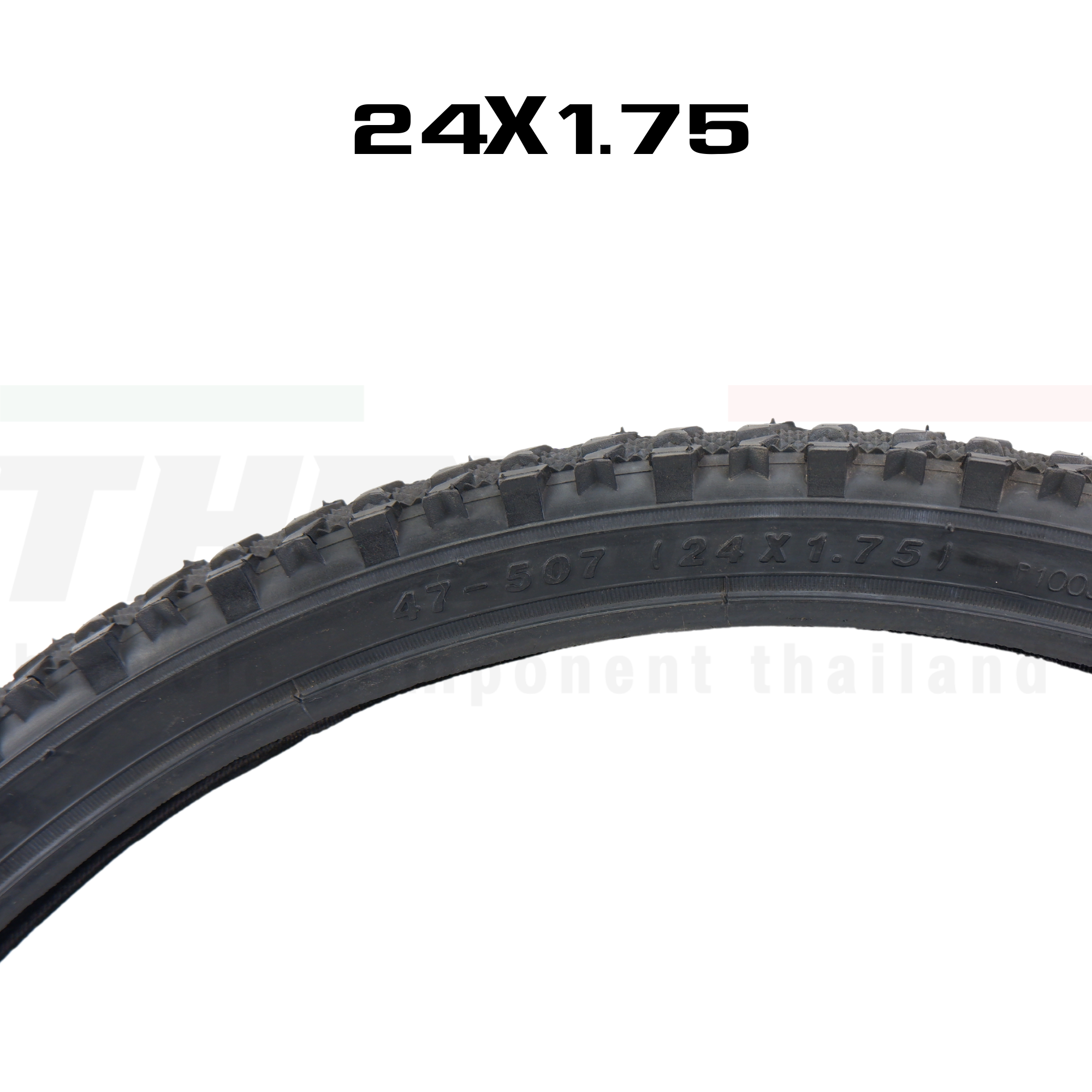 ยางนอกจักรยานขอบลวด WANDAKING 24x1.75