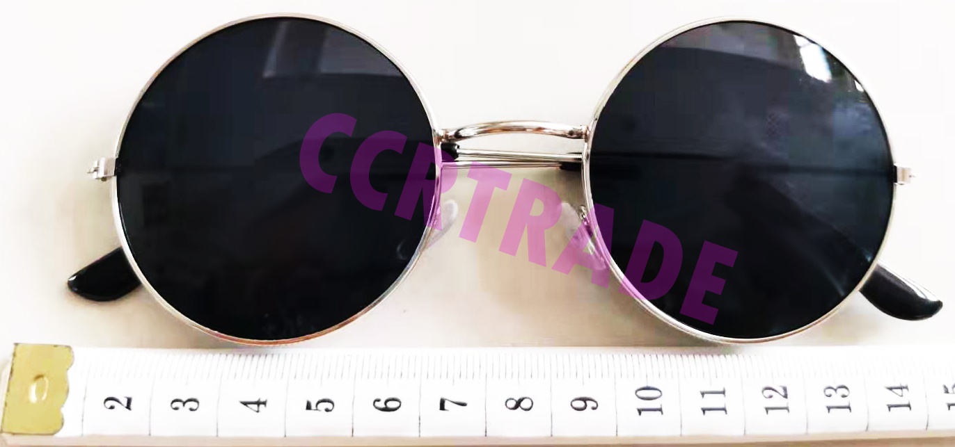 แว่นกันแดดวินเทจ ทรงกลมกล่อง 14.5 ซม.(1x24)