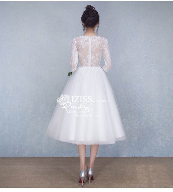 BR299 **พรีออเดอร์**ชุดแต่งงาน&ชุดเจ้าสาวแบบยาวสีขาวเกรดพรีเมี่ยม หรูหราน่ารัก สวยโดดเด่นไม่ซ้ำใคร