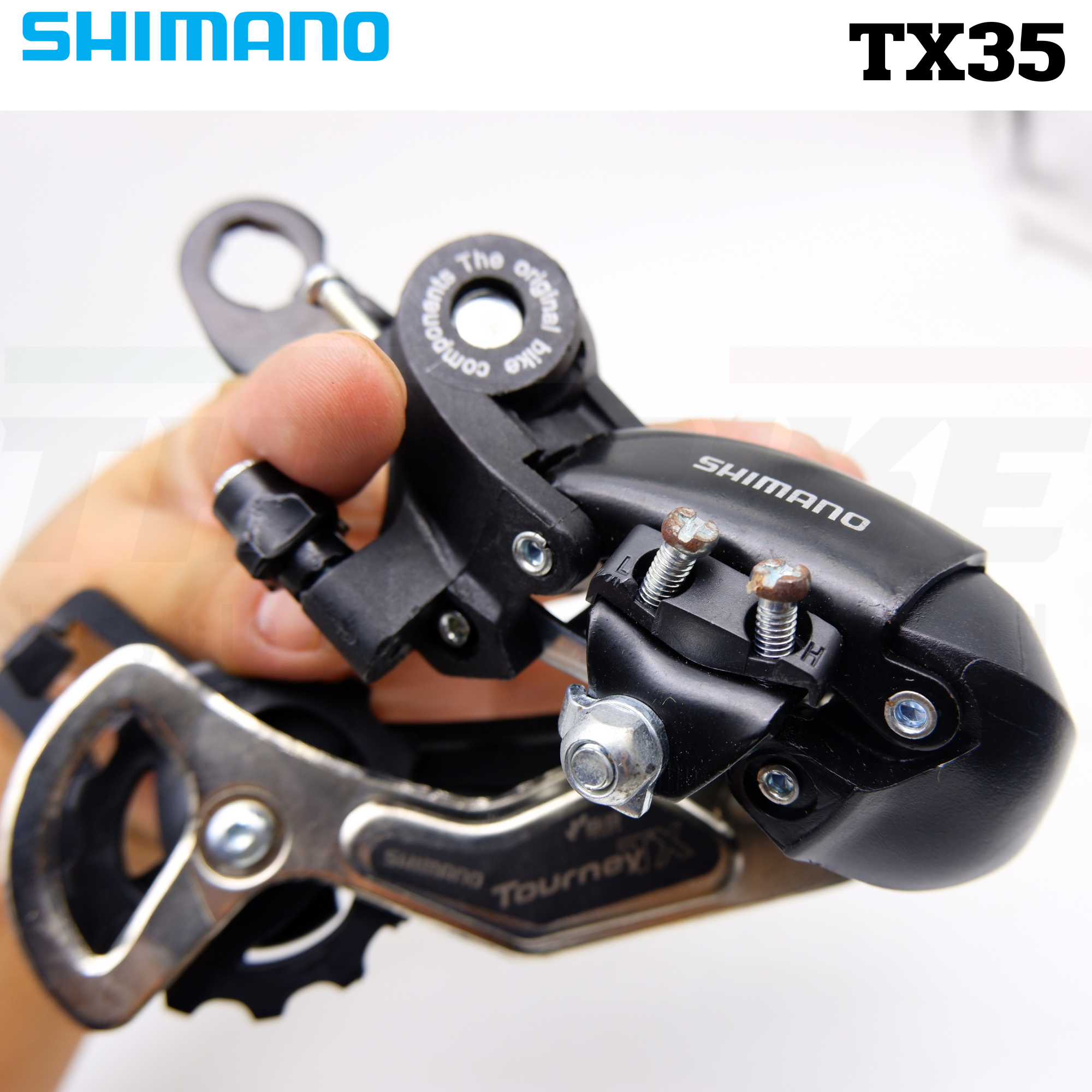 ตีนผีจักรยาน SHIMANO TOURNEY TX35 6-7-8 สปีด