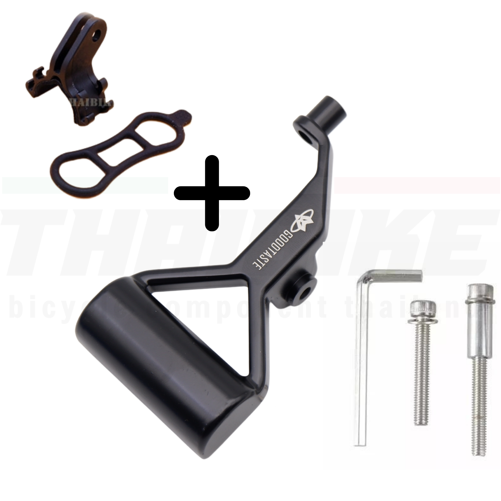 ขายึดไมล์จักรยานไร้สาย รองรับไมล์ทุกทรุ่น พร้อมยึด GOPRO ยี่ห้อ GOODTASTE