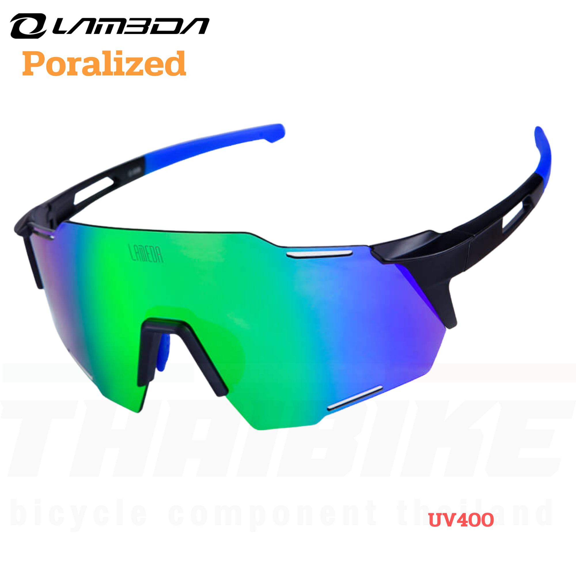 แว่นตาปั่นจักรยาน เลนส์ออโต้ เลนส์POLARIZE LAMEDA Cycling Glasses Anti-Ultraviolet Polarized
