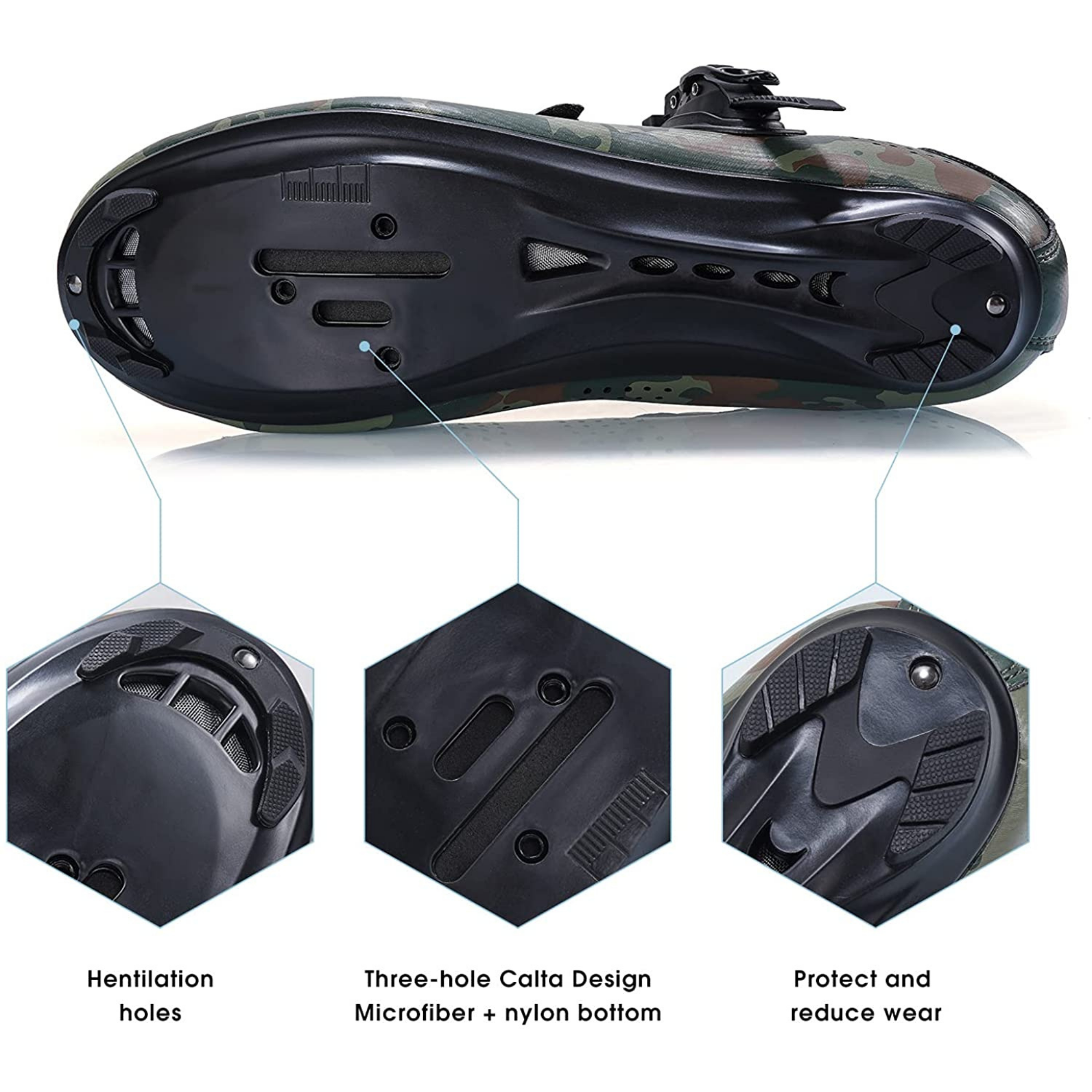 รองเท้าจักรยานเสือหมอบ SANTIC WMS17004G