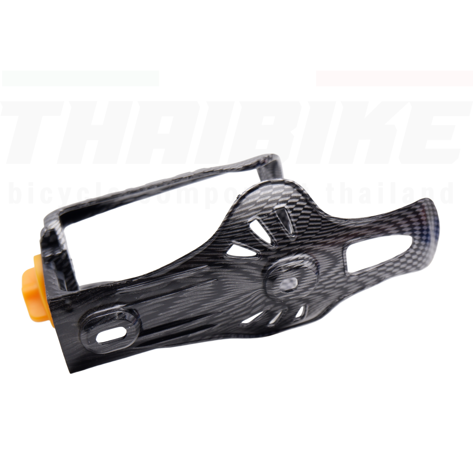 ขาขวดน้ำจักรยานปรับระดับลายคาร์บอน เคฟล่า