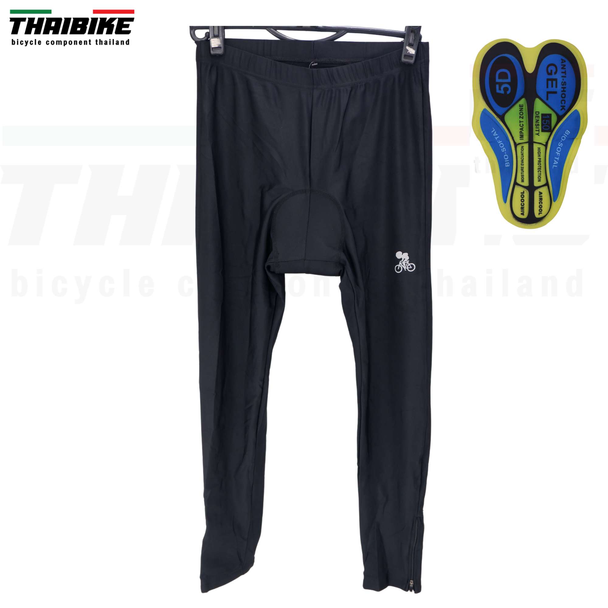 สุดคุ้ม กางเกงปั่นจักรยาน THAIBIKE เป้าเจล 5D ขาสั้น ขายาว