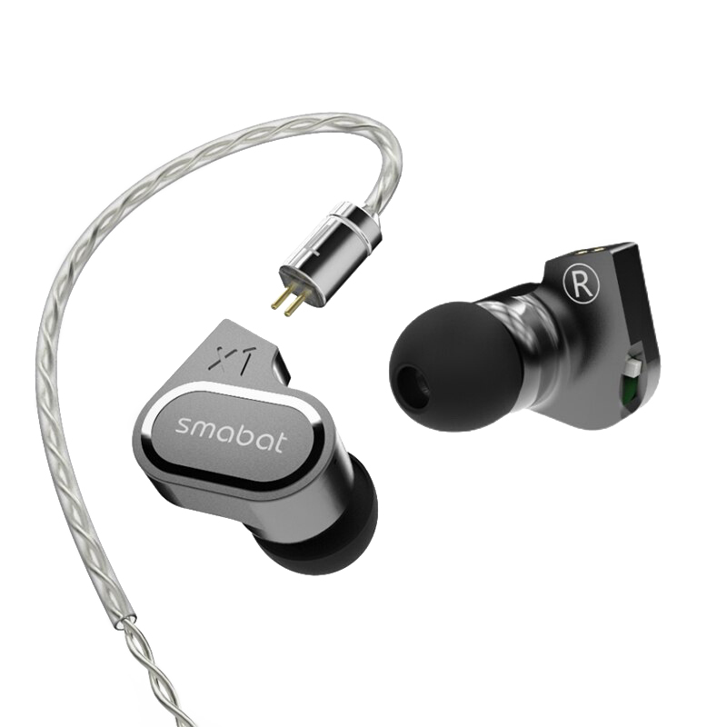 ขาย SMABAT X1 หูฟัง IEMs 2 ไดรเวอร์ 2DD จูนเสียงได้สองแบบ ประกันศูนย์ไทย