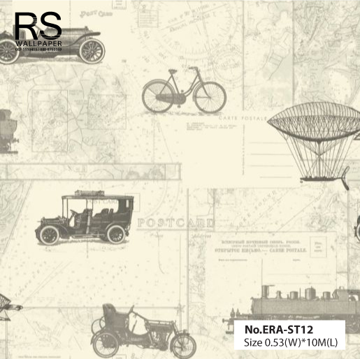 วอลเปเปอร์ ลายรถ No.ERA-ST12