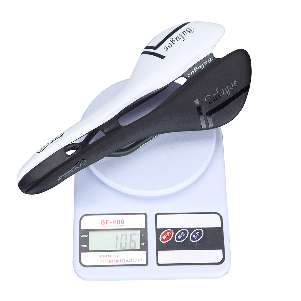 อานจักรยานราง คาร์บอน หุ้มหนัง BALUGOE EC90 New Carbon Bike Saddle