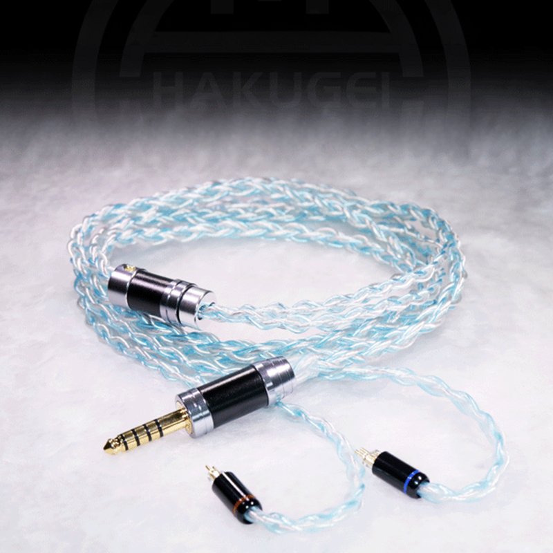 Hakugei Azur สายอัพเกรดหูฟังทองแดง OCC ชุบเงินถัก Litz ระดับเทพ ทำด้วยมือทุกขั้นตอน ประกันศูนย์ไทย [Drizzy Exclusive]