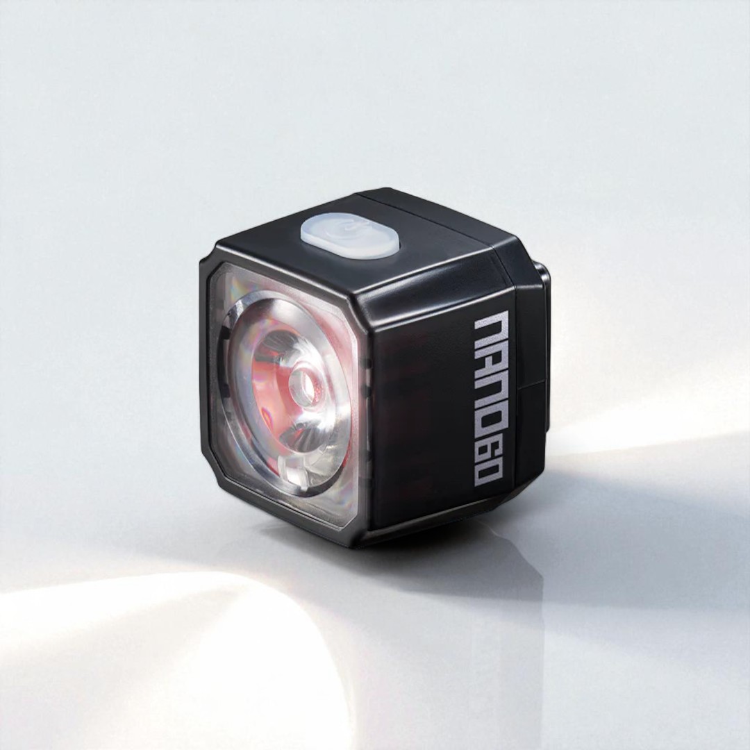 CATEYE NANO60 ไฟท้ายจักรยานเล็กแต่สว่างแรง6โหมดกันน้ำชาร์จUSBของแท้จากญี่ปุ่น