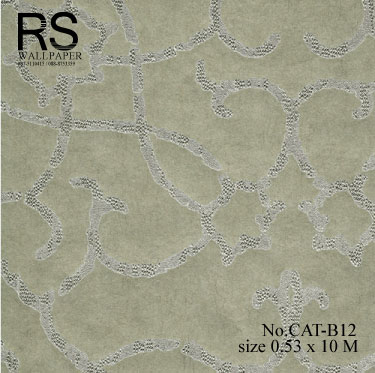 วอลเปเปอร์ลายกราฟฟิค CAT-B12
